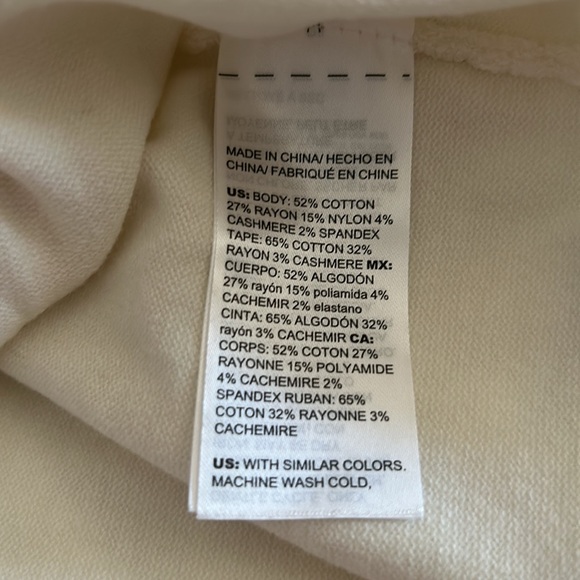 NWT Chico’s Zenergy Cotton Cashmere Pullover Sweater - Picture 9 of 11